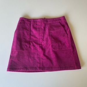 Boden Corduroy Mini Skirt | Size 8P